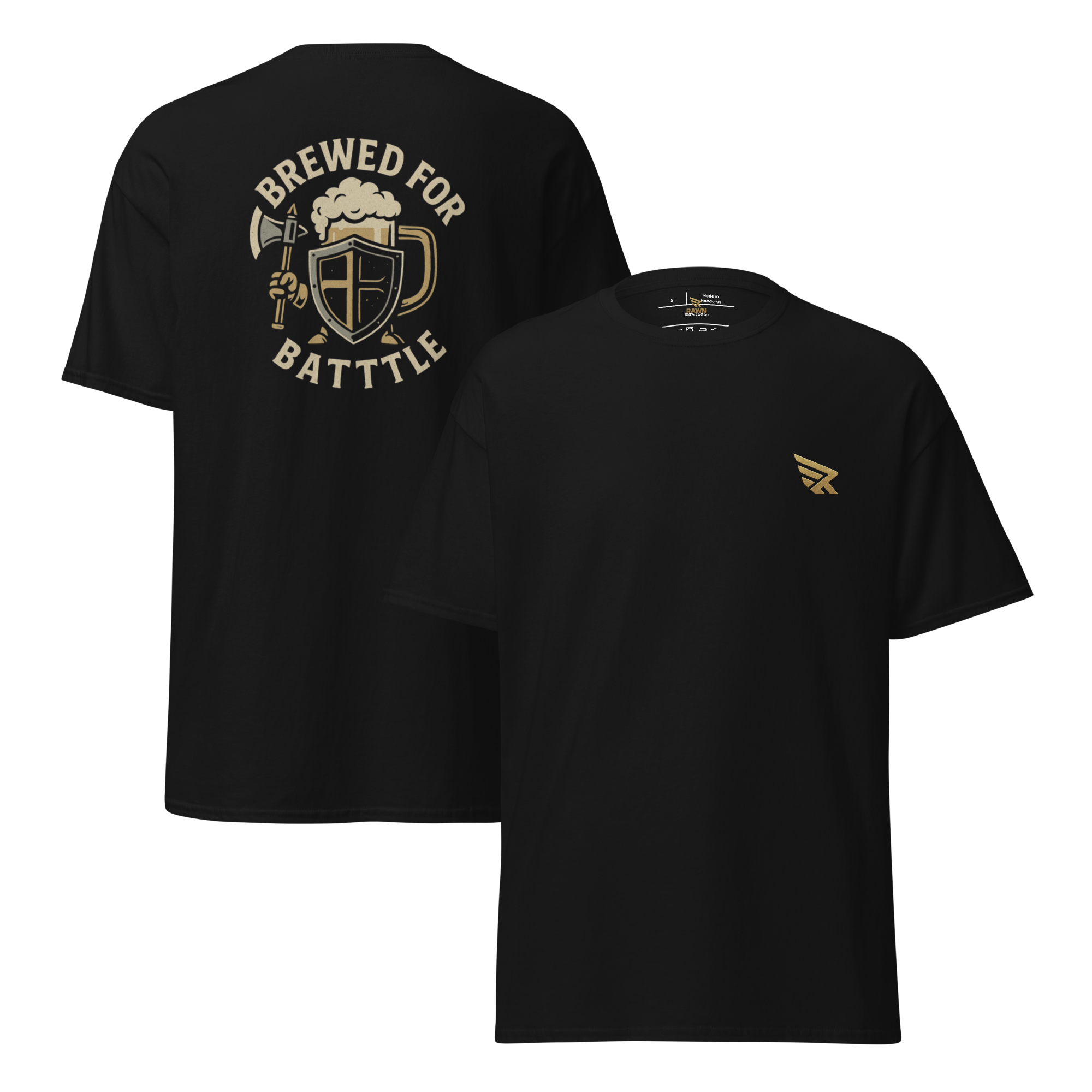 Brewed for battle - T-shirt