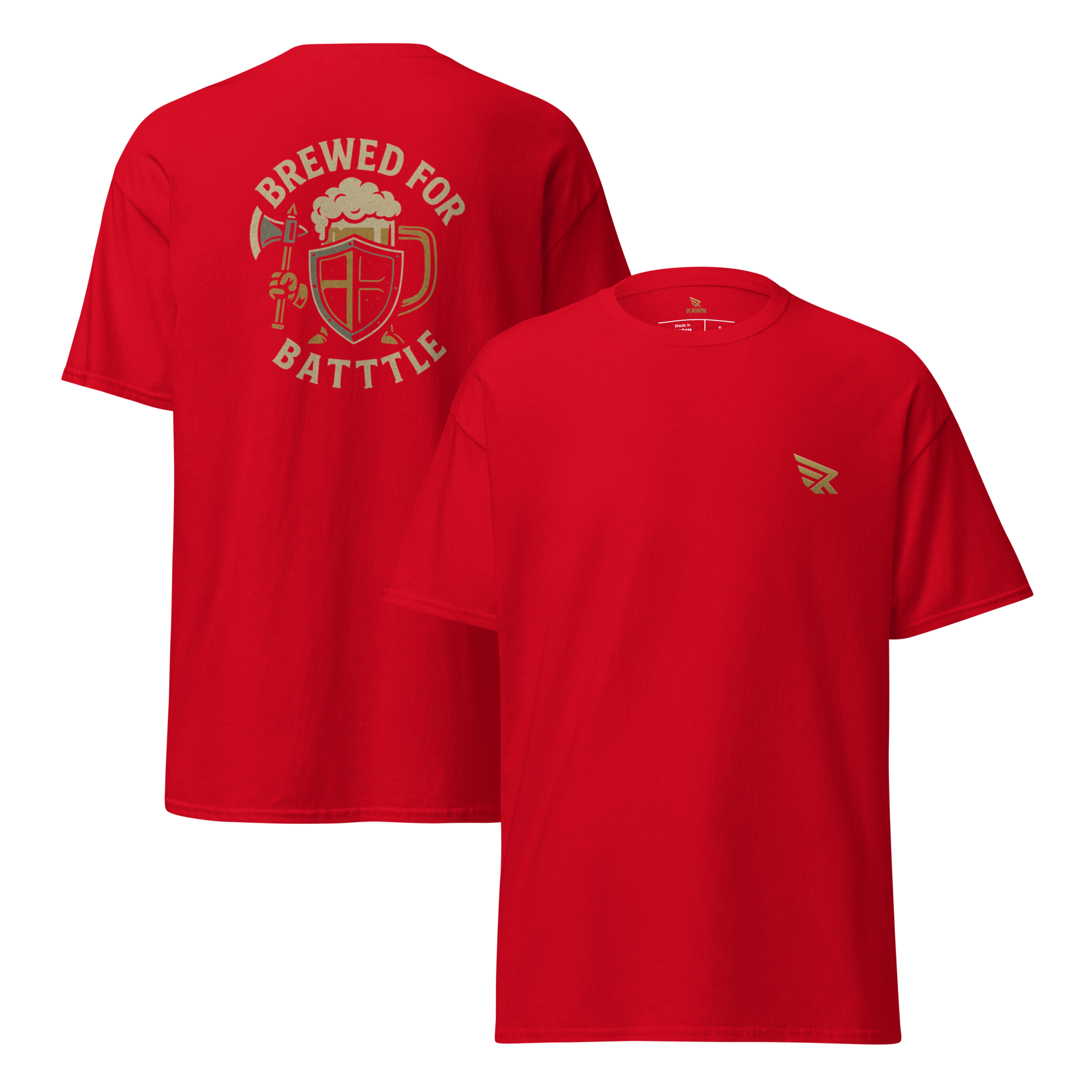 Brewed for battle - T-shirt