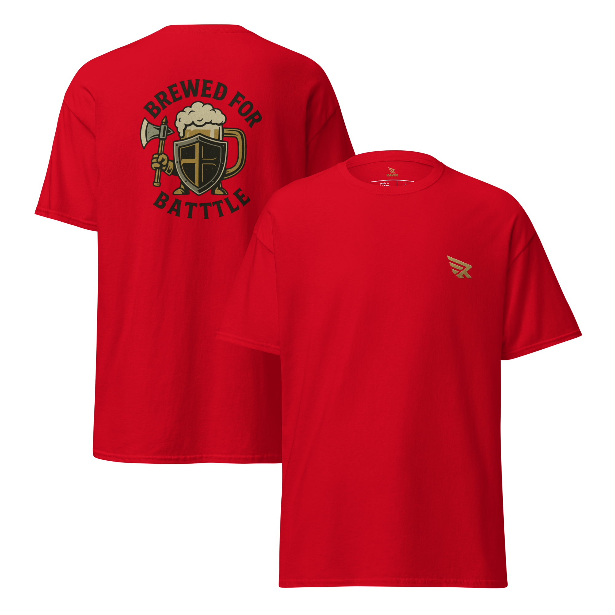 Brewed for battle - T-shirt