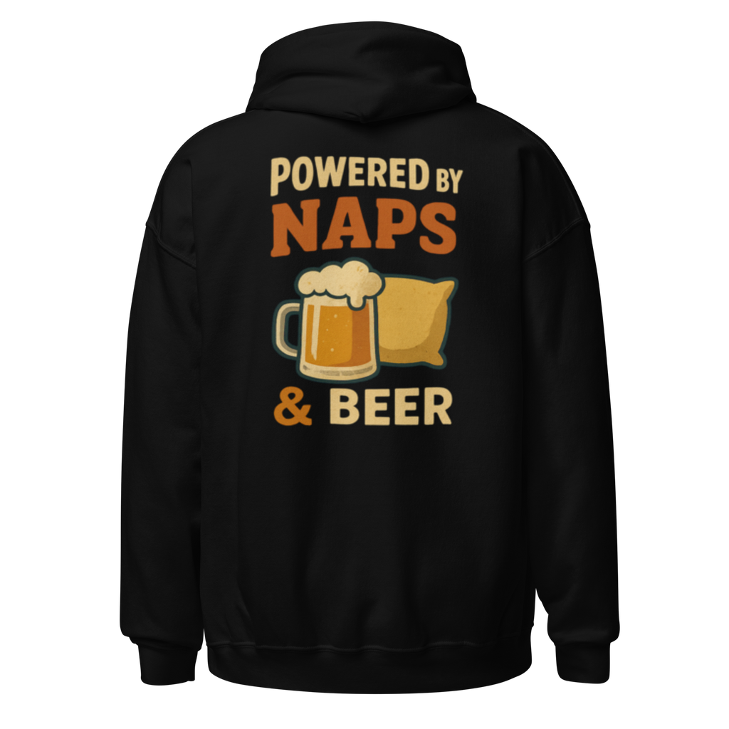 Powered by naps & beer - Hoodie
