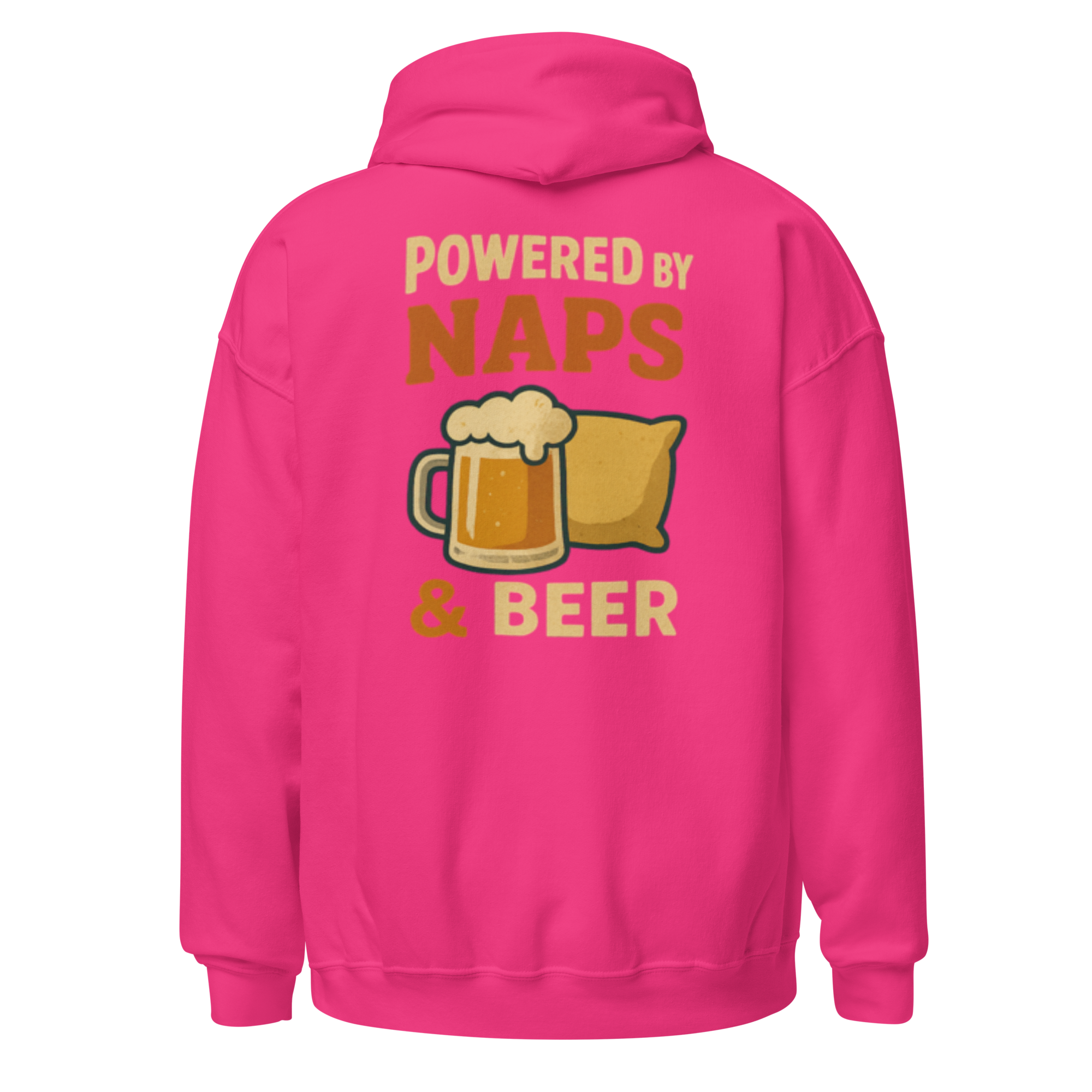 Powered by naps & beer - Hoodie
