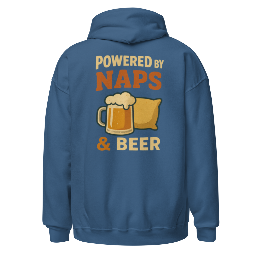 Powered by naps & beer - Hoodie