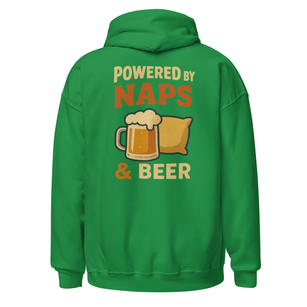 Powered by naps & beer - Hoodie