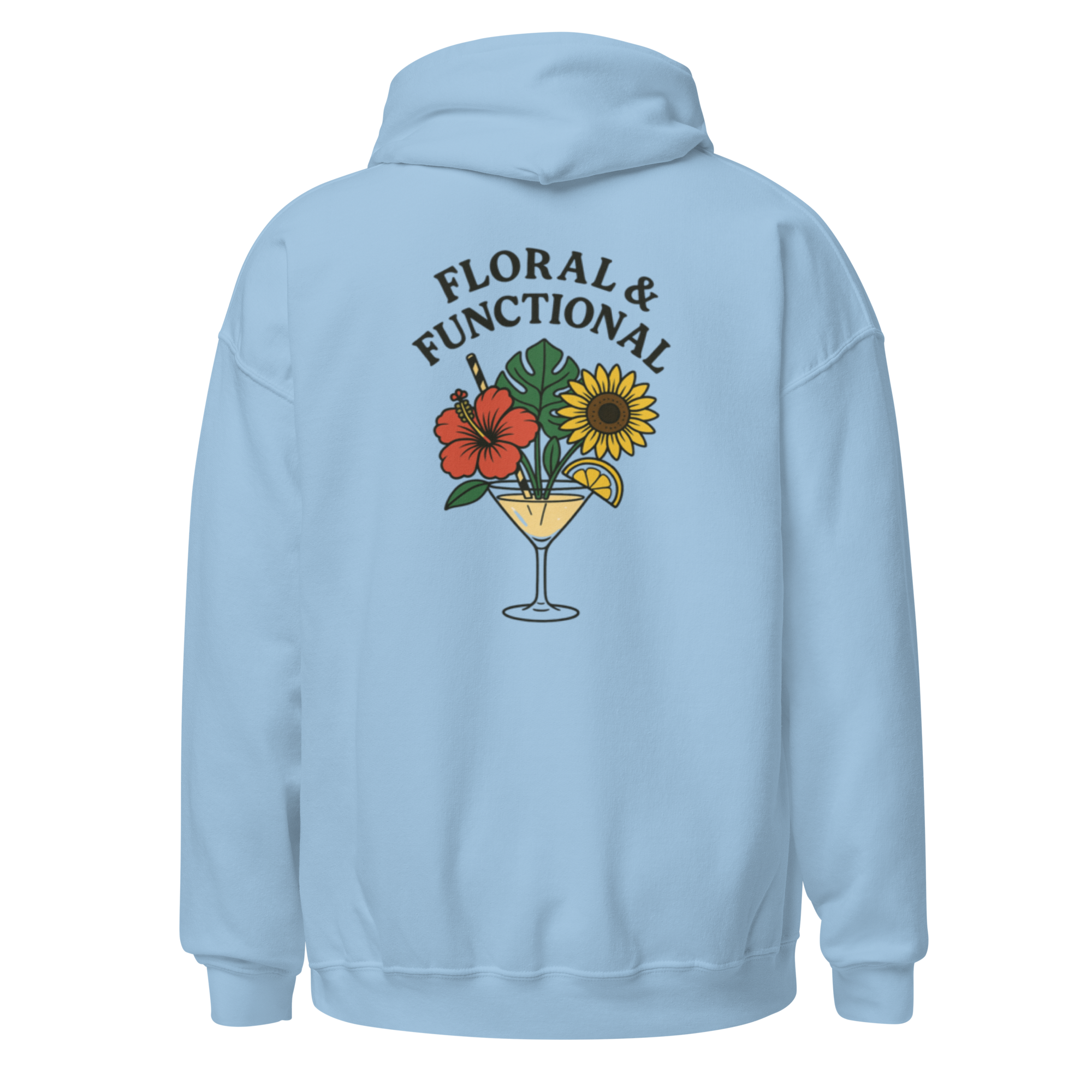Floral and functional - Hoodie