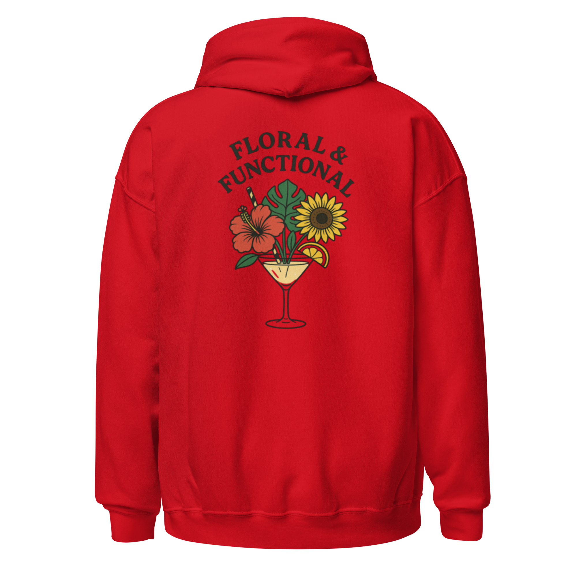 Floral and functional - Hoodie