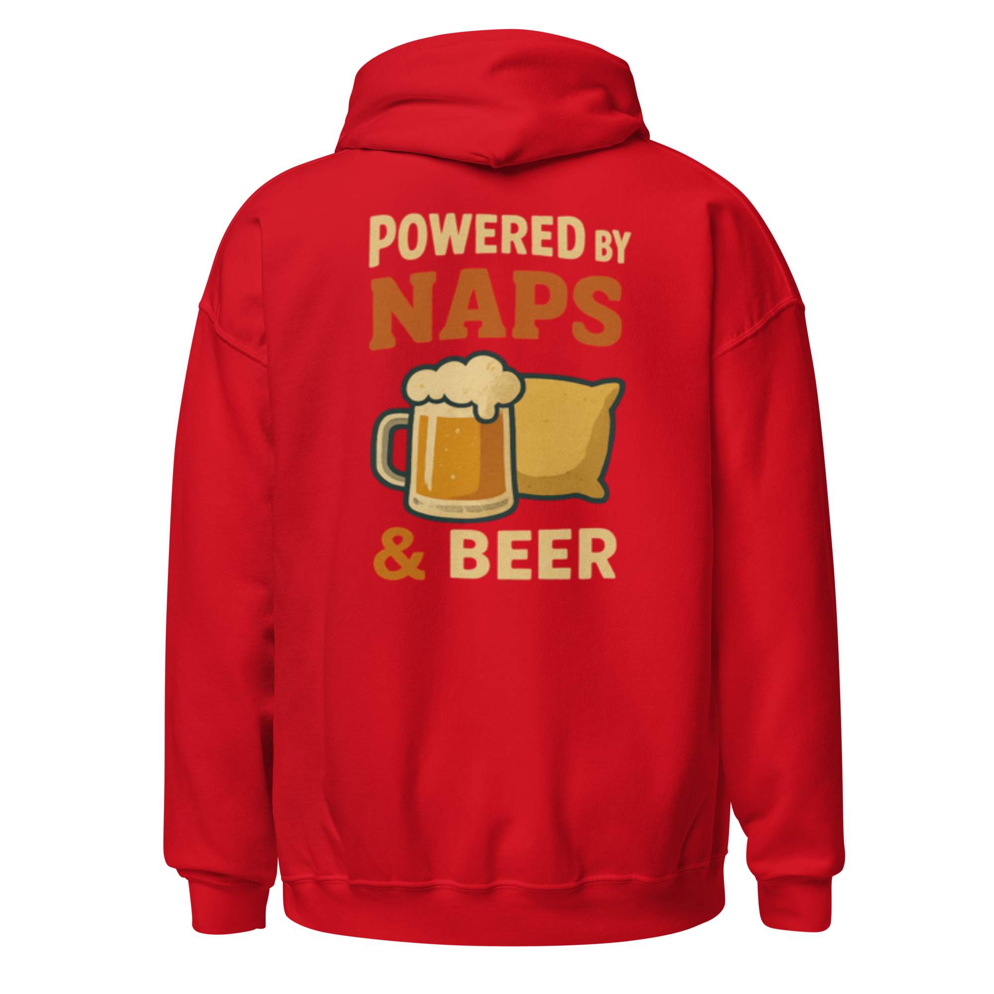 Powered by naps & beer - Hoodie
