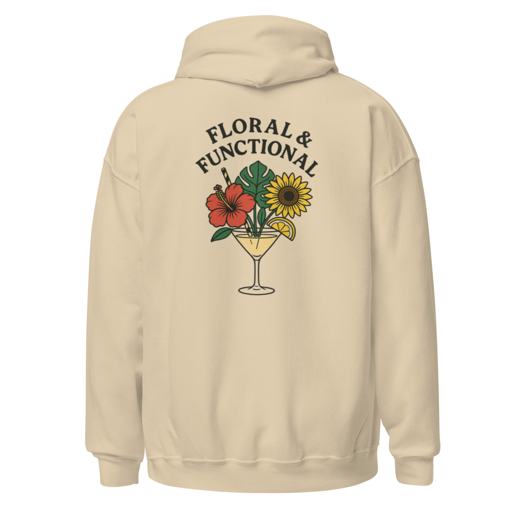 Floral and functional - Hoodie