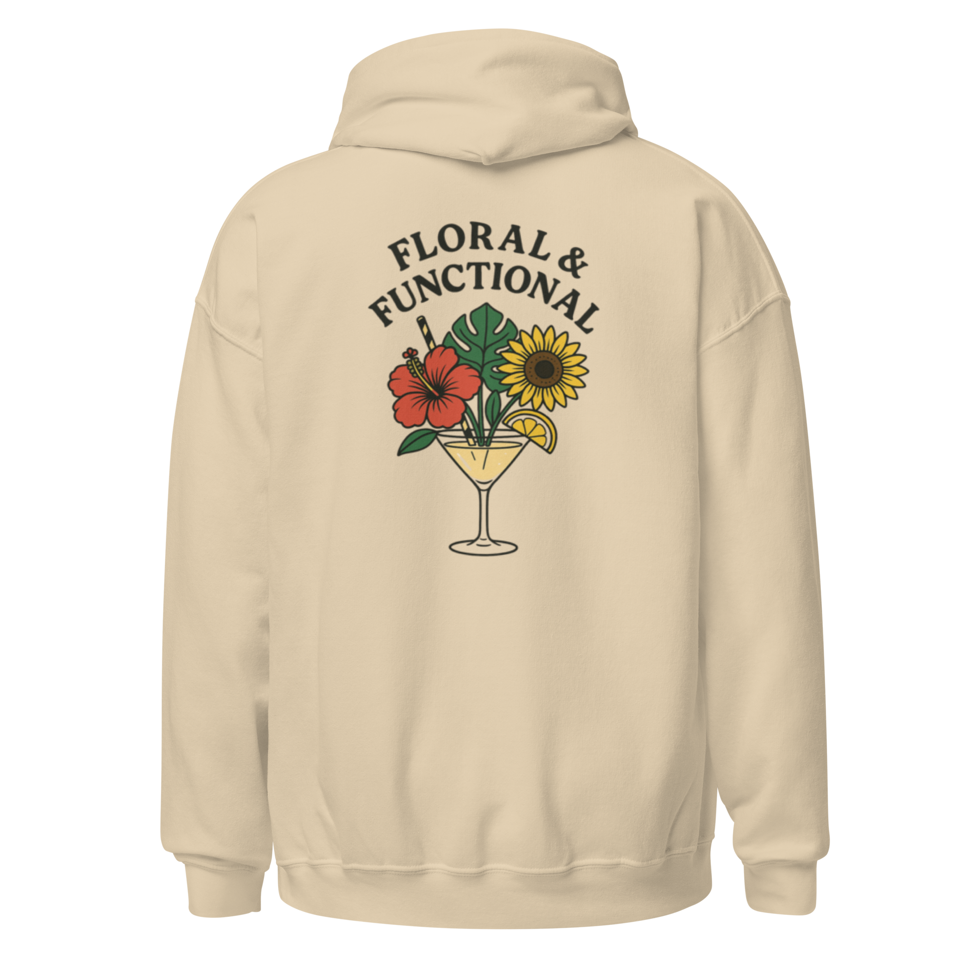 Floral and functional - Hoodie